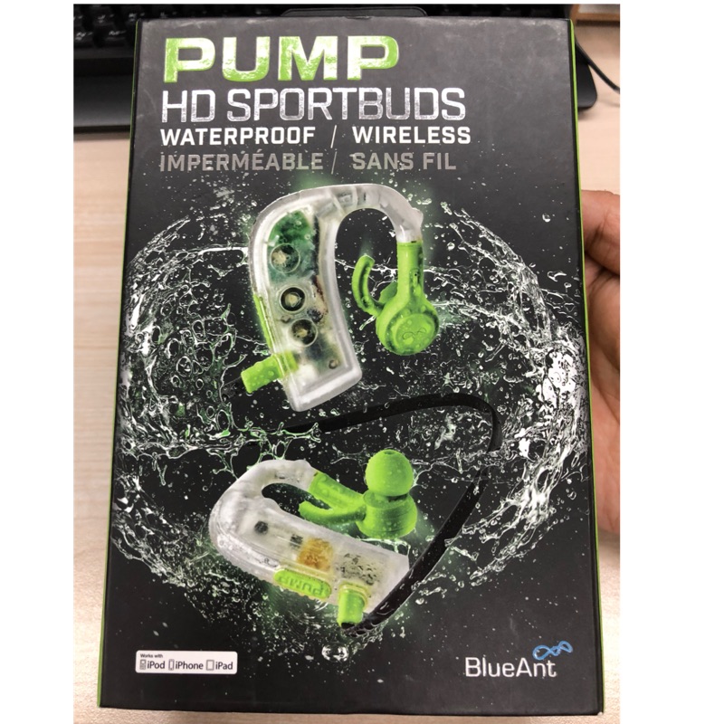 BlueAnt pump 藍芽防水運動耳機