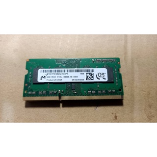 美光 Micron 9成新筆電記憶體DDR3-1866 4GB /PC3L/14900S