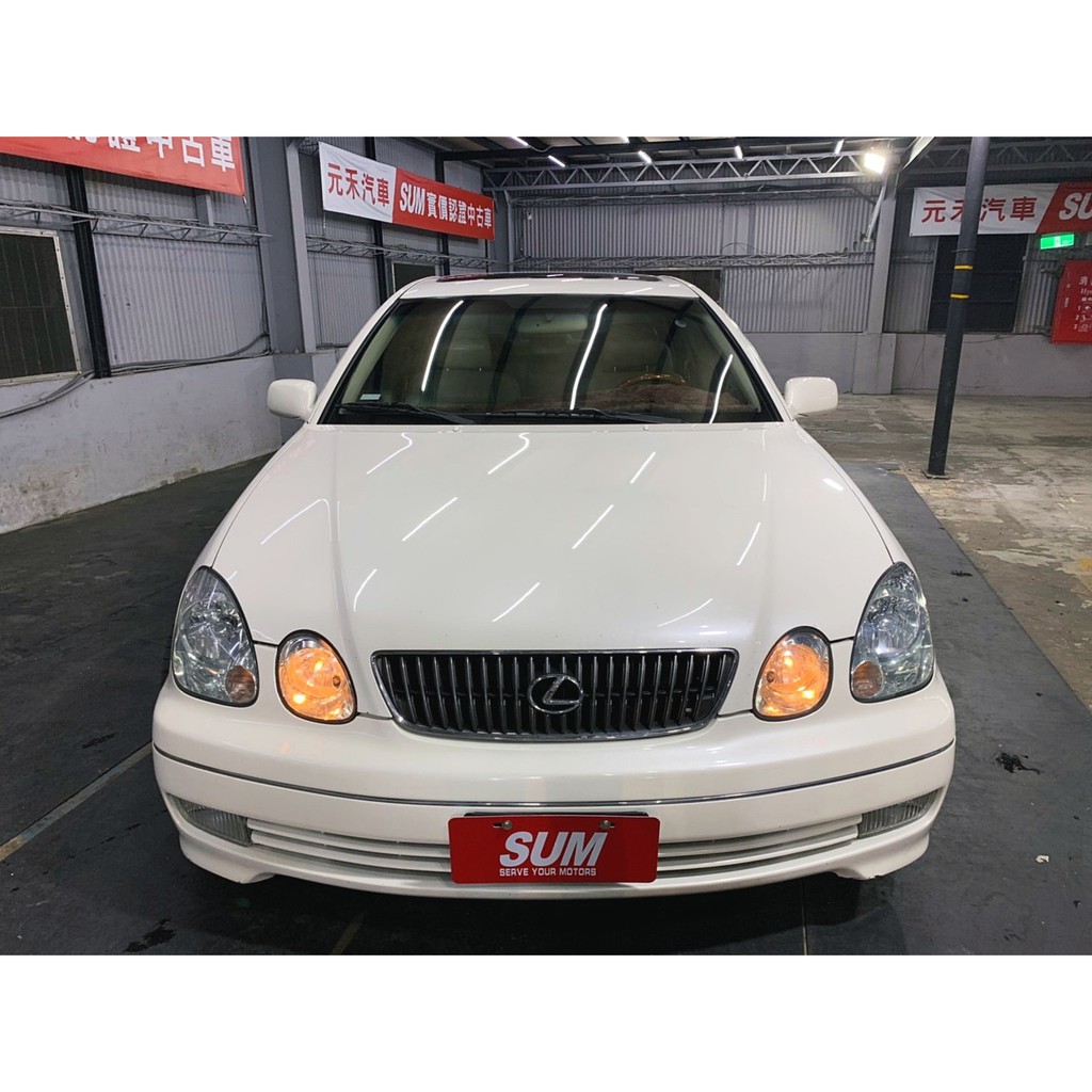 二手車中古車買賣 02年式lexus Gs300 實價刊登 11 8萬 可小議 蝦皮購物