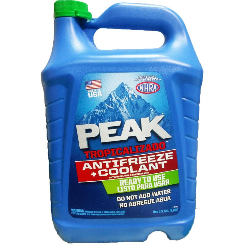 【晴天】美國原裝 PEAK 水箱精 1加侖 17% 1箱6罐