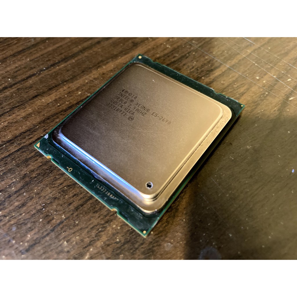 4/30 現貨 極新良品 Intel E5 2690 Xeon 伺服器cpu 2011 8核16緒 個保七天