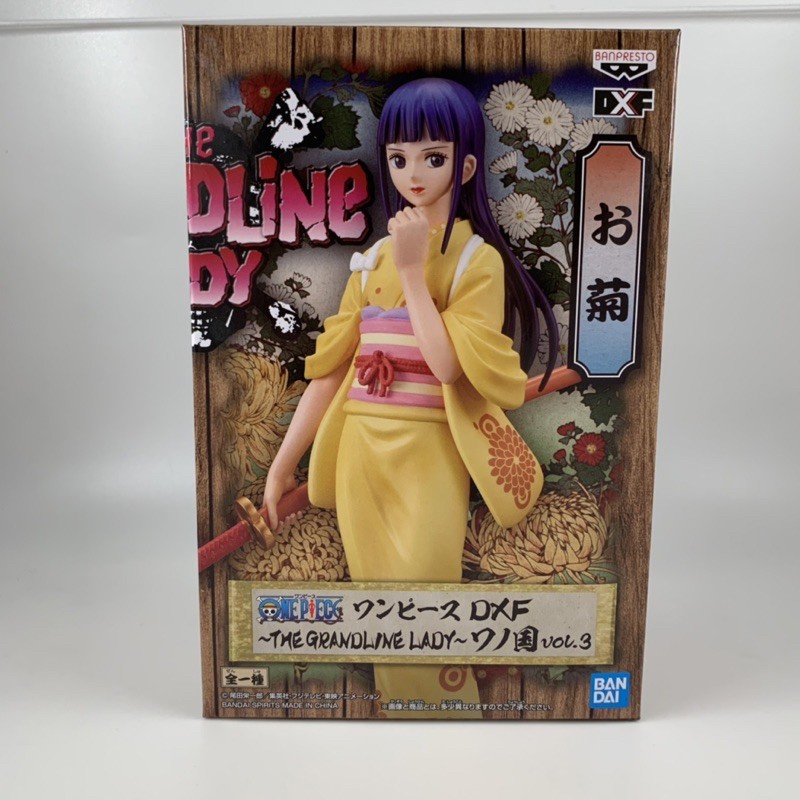 現貨 日本正版 航海王 海賊王 Okiku 菊之丞 金證 小菊 阿菊 DXF 和之國 景品 模型 正版 公仔