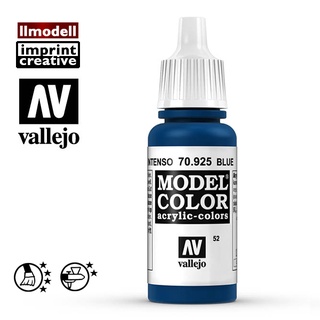 AV Vallejo 藍色 Blue 70925 模型漆鋼彈水性漆壓克力顏料西班牙 Acrylic