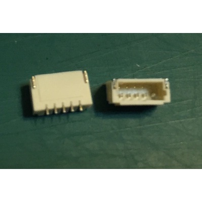 【IF】WAFER 連接器 6PIN 公 90度 SMD JST 1.0mm 板對線 1mm CONNECTOR