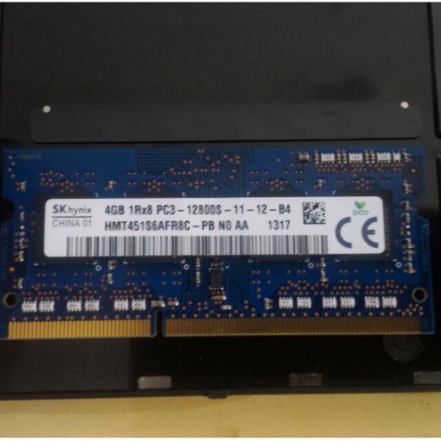 海力士 DDR3 1600 筆電記憶體 4G X2 共8G