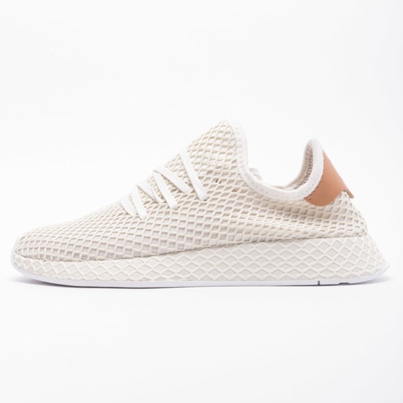 【小八】adidas Deerupt Runner Cloud White 米白 皮革 B41759