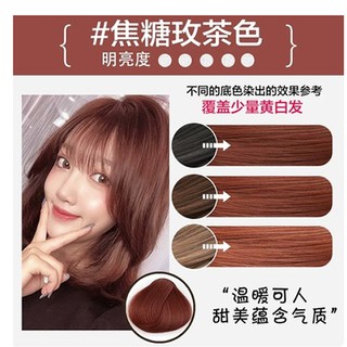 染發劑嬌色泡沫染發劑膏染色精嬌色補色精簡單染不傷發灰色精奶茶色 凡凡百貨精品店 蝦皮購物