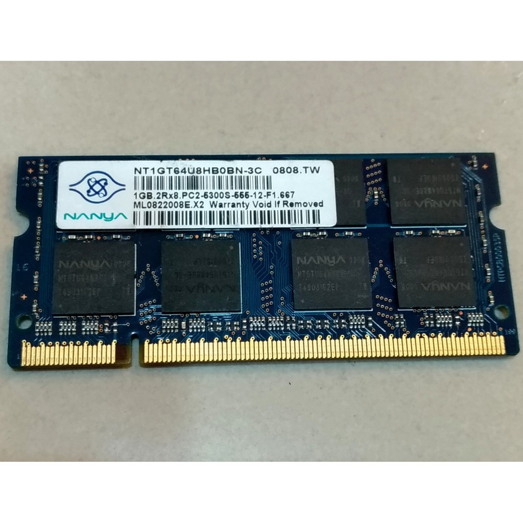 DDR2筆電記憶體 1G\2G