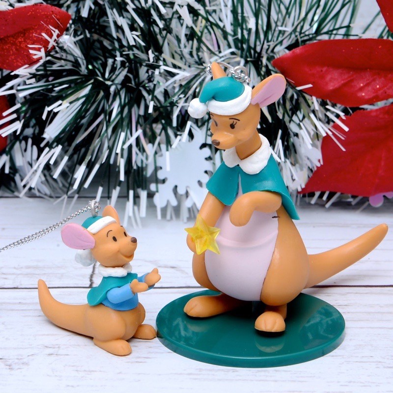2018日本迪士尼聖誕節限定一番賞 小熊維尼-袋鼠媽媽&amp;小荳