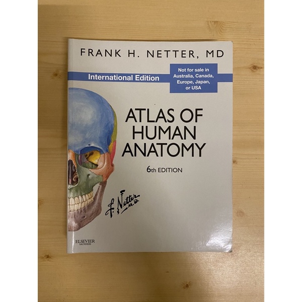 《畢業出清》Netter 解剖學 圖譜 醫學 大體實驗 atlas of human anatomy 二手 極少量畫記