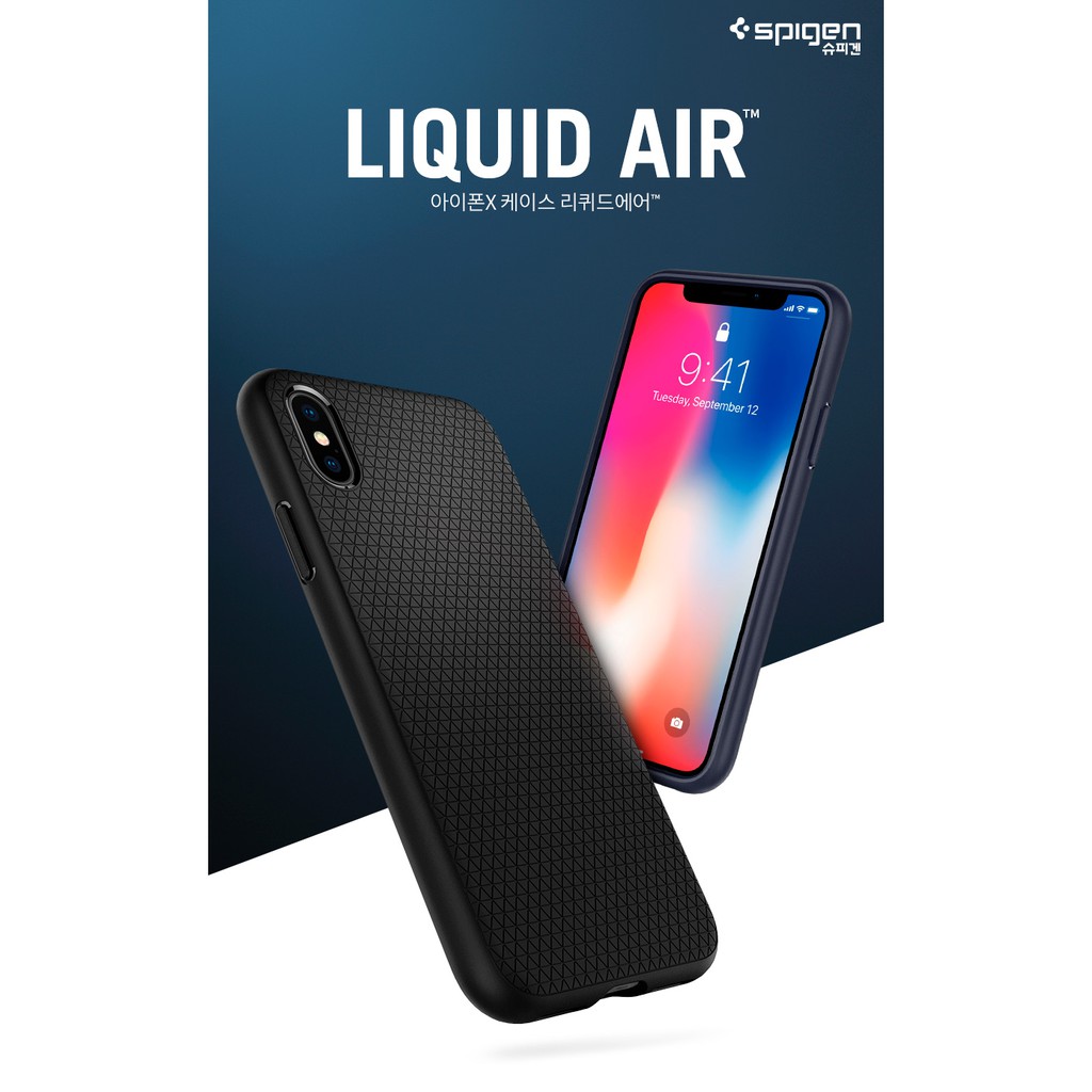 小兔🐰 Spigen SGP iPhone X Liquid Air 超輕薄彈性防震保護殼 手機殼