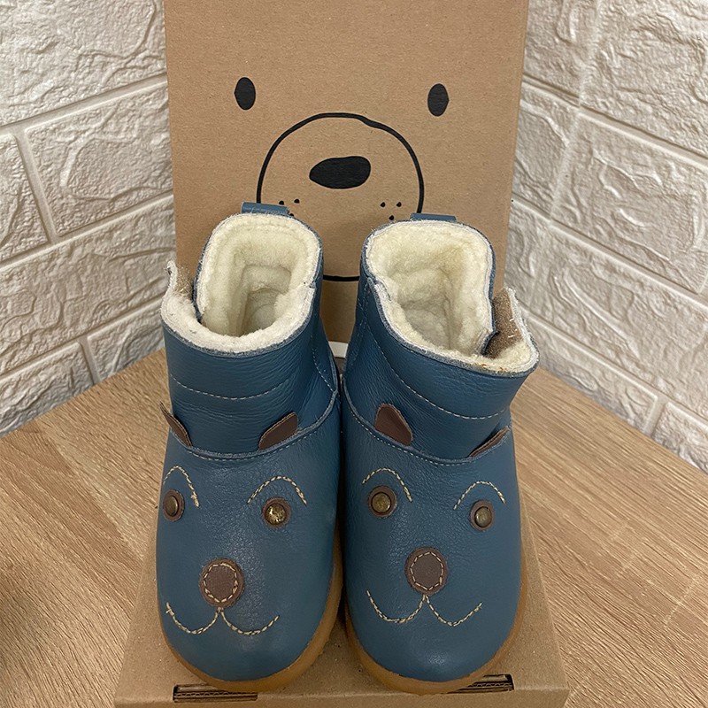 英國 shooshoos 健康無毒真皮手工童鞋/靴子_  優雅巴納比_102773 -USA5（福利品）