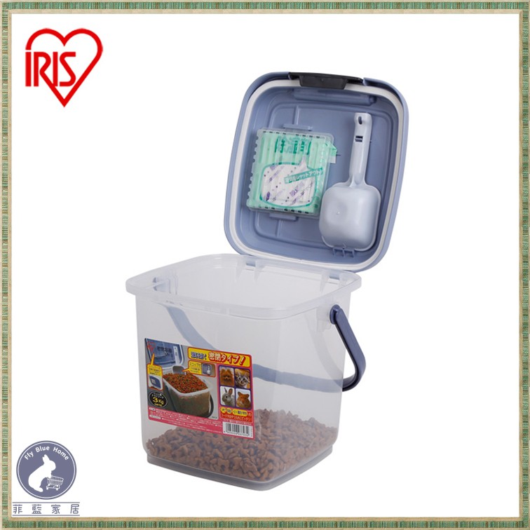 【菲藍家居】日本IRIS 飼料保鮮盒IR-MY-3 密封 飼料儲存桶 飼料桶  除溼 防潮桶  狗 貓 兔 天竺鼠 倉鼠