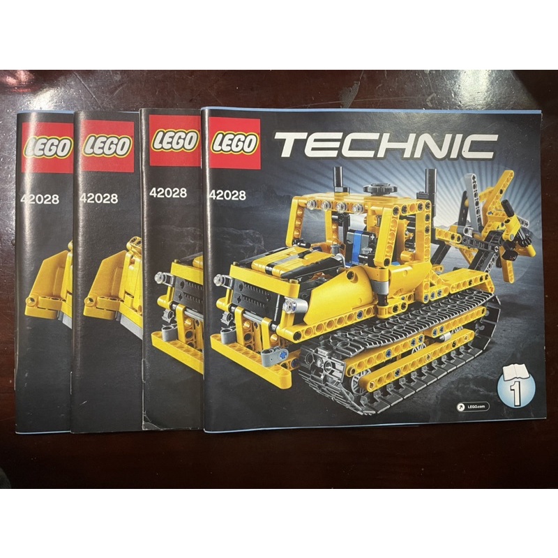 Lego technic 42028說明書/tomica汽車