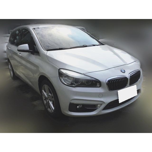 BMW 218D 柴油七人座  2015年 2.0L 6.6萬公里  $42萬  有第三方認證，若有不實退車退錢