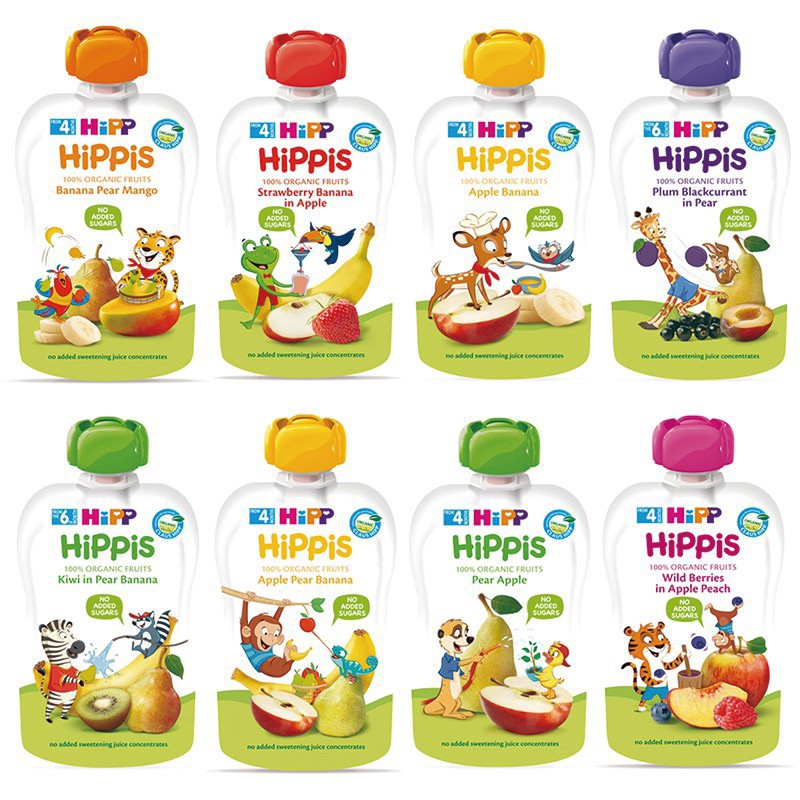 Hipp 喜寶 生機水果趣系列 100g 11種口味