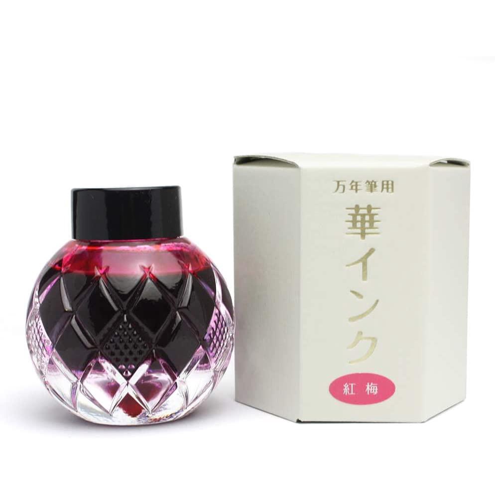 三田三昭堂香味鋼筆墨水/ 55ml/ 紅梅/ 紅色 eslite誠品