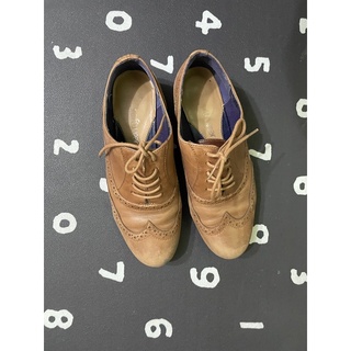 Clarks 牛津鞋 咖啡色 37 英倫風