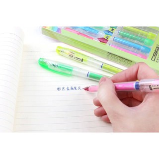 GJ-D016【點石DS956鋼筆】陸系鋼筆/筆尖F尖(0.5mm)/鋼筆4入/附4個墨水管/卡式墨水