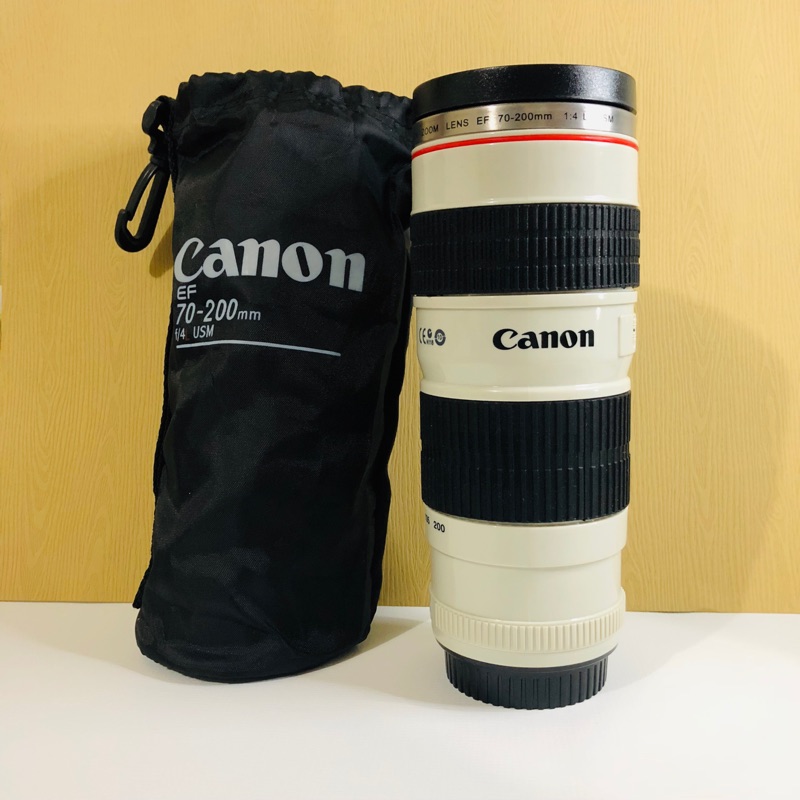 [全新]CANON 鏡頭造型不鏽鋼水杯