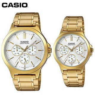 【CASIO】 MTP-V300G-7A(大)41mm/LTP-V300G-7A(小)33mm/公司貨【第一鐘錶】