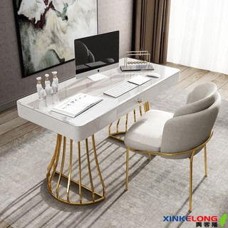 興客隆 辦公桌 實木桌 電腦桌 會議桌 現代 極簡 意式 書桌 547
