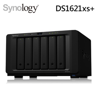 【現貨免運】全新台灣代理商公司貨 Synology 群暉 DS1621xs+ 6Bay NAS網路儲存伺服器