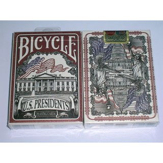 【USPCC 撲克】Bicycle US PRESIDENT 紅 凸盒-S102714