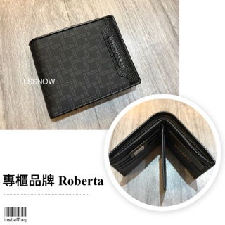 （現貨）Roberta 諾貝達 雅痞系列短夾-可放零錢 品牌短夾 男用皮夾 短夾 皮夾 男生短夾