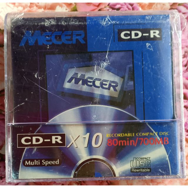 MECER CD-R ×10 空白光碟80 min/700MB