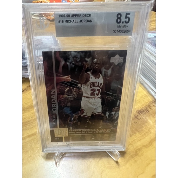 NBA球員卡 1997 UPPER DECK Michael Jordan BGS8.5