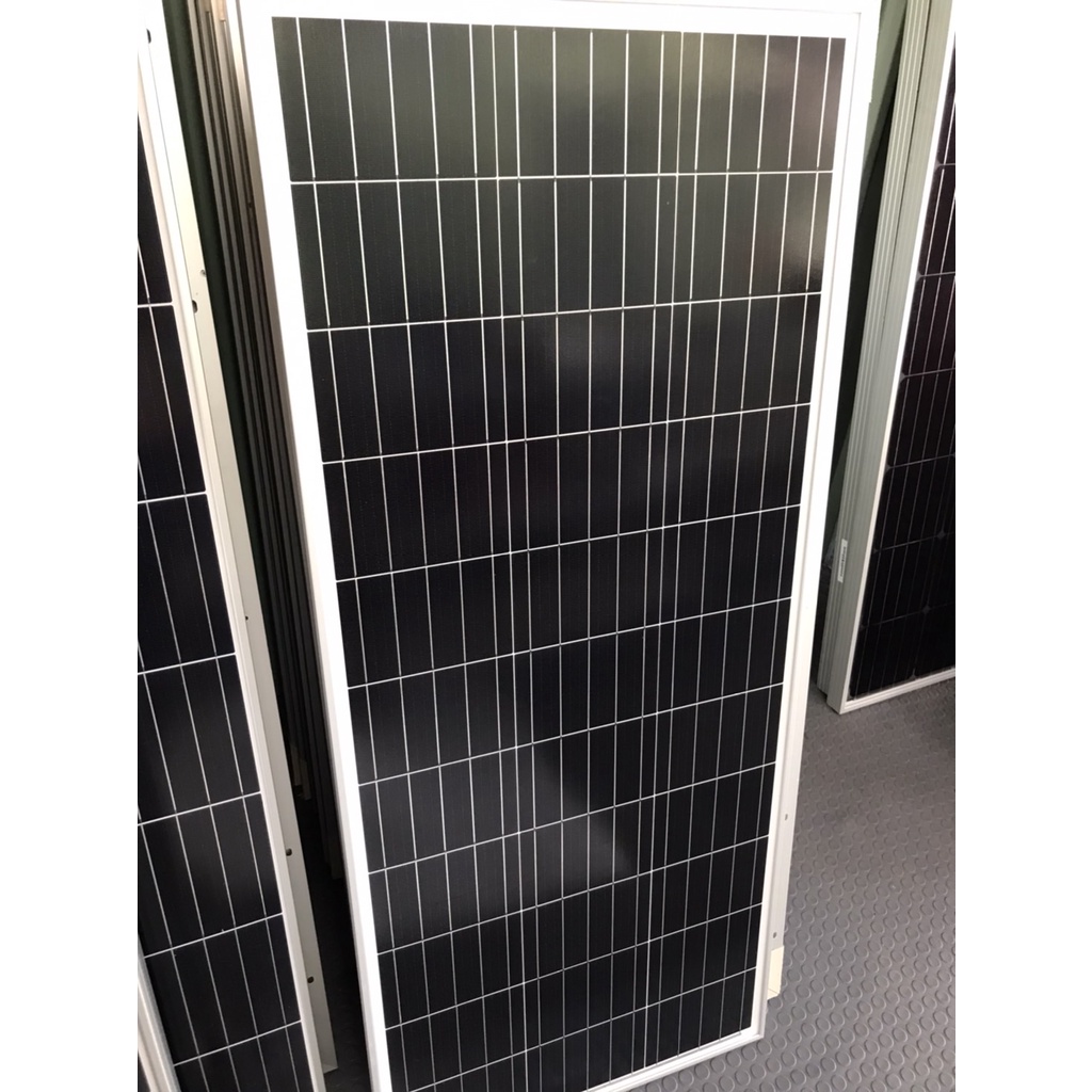 可宅配 花電 120W 全新高效能單晶太陽能板 太陽能光板 戶外儲能降溫露營 10片雙北含運費