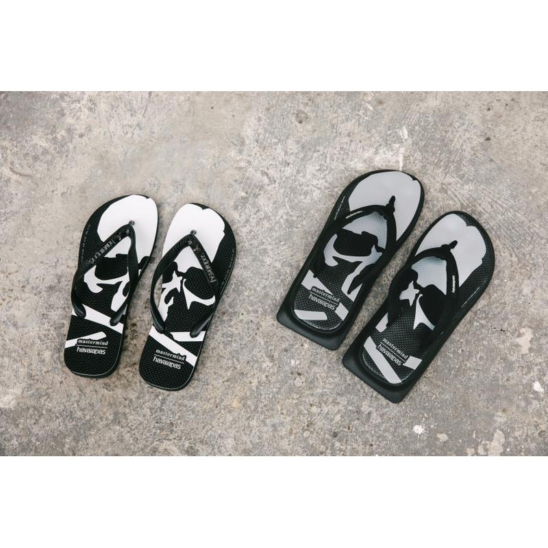 《　小黑痣 現貨　》MASTERMIND JAPAN × HAVAIANAS TOP 人字拖 37號 26cm