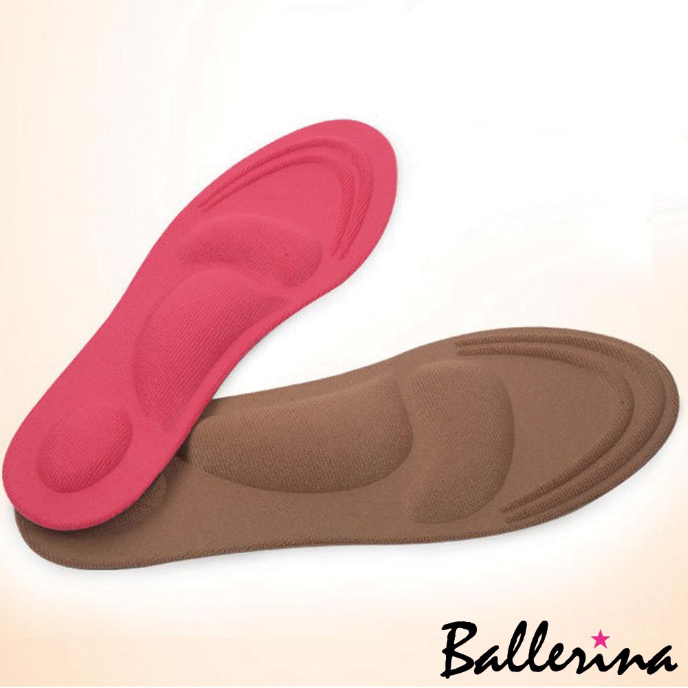 Ballerina-可剪裁3D按摩海綿鞋墊(1對入)【TKL10187L1】