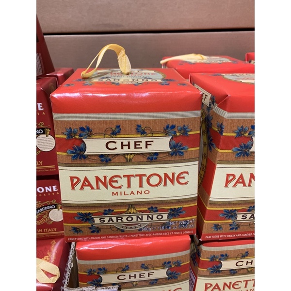 可自取義大利聖誕節限定Panettone saronno 聖誕麵包500g聖誕蛋糕水果麵包