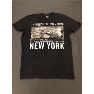 Abercrombie & Fitch A&F AF T-shirt T恤 New York M碼 Vintage 復古