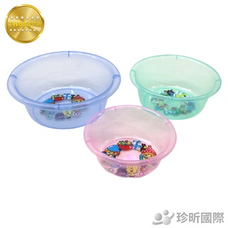 果凍浴盆 臺灣製 三款尺寸 顏色隨機 直徑約18-26cm 高約6.5-9cm 臉盆 洗衣盆 洗腳 洗衣服【TW68】