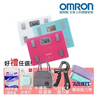 【公司貨附電子發票】OMRON 歐姆龍 體重 體脂計 HBF 212 白/桃紅/ 保固一年 HBF212