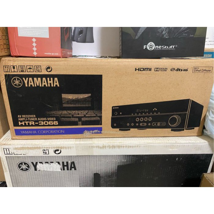 Yamaha山葉音響組合HTR-3066擴大機+NS-PA40 藍光5.1聲道喇叭組