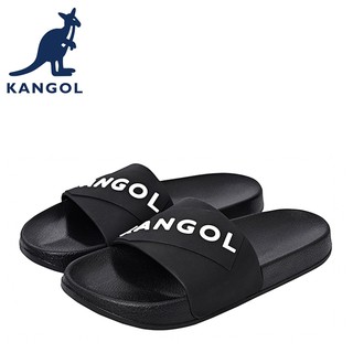 KANGOL 英國袋鼠 經典拖鞋 6025220120 黑色 拖鞋 男女款