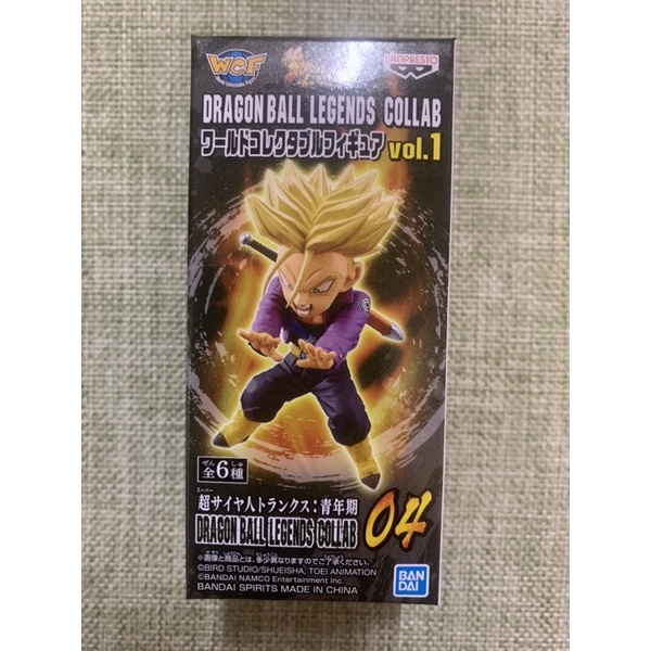 代理版 七龍珠 WCF DRAGONBALL 激戰傳說 vol.1 超賽 特南克斯