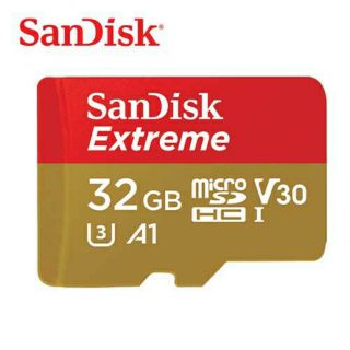 SANDISK 32G /64G /128G EXTREME microSD C10,U3 記憶卡