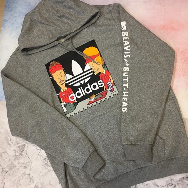 adidas x beavis and butthead hoodie