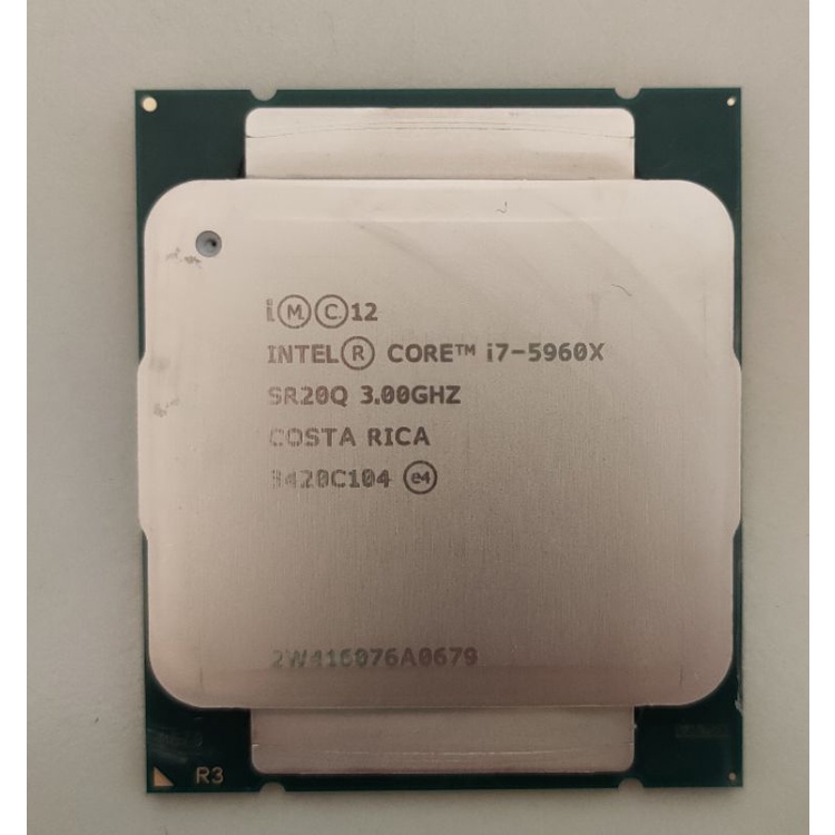 二手CPU Intel i7-5960X LGA2011-3(3.0GHz  8C16T）