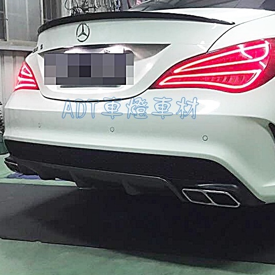 K.A.M. 賓士 W117 CLA 250 CLA 45 AMG 空力套件 後保桿含下巴