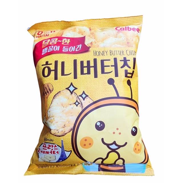 韓國 Calbee 蜂蜜奶油味洋芋片（包裝隨機出貨）