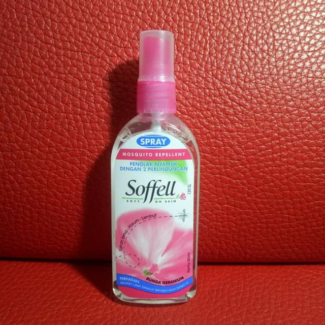 [現貨不用等]泰國/印尼 Soffell 防蚊液(噴霧) 玫瑰香 80ml 第一驅蚊品牌 超強效不刺鼻驅蚊液