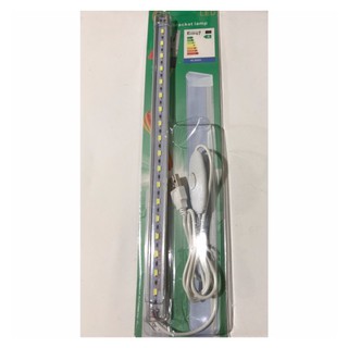 【輝旺汽車精品百貨】LED 18晶 帶開關USB 硬燈條(白光)30公分 USB照明 水族燈 氣氛燈 (特價中)