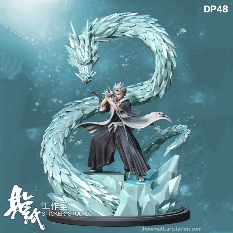 死神冬獅郎雕像模型高精度3d列印數據圖紙gk樹脂手辦白模定制 蝦皮購物
