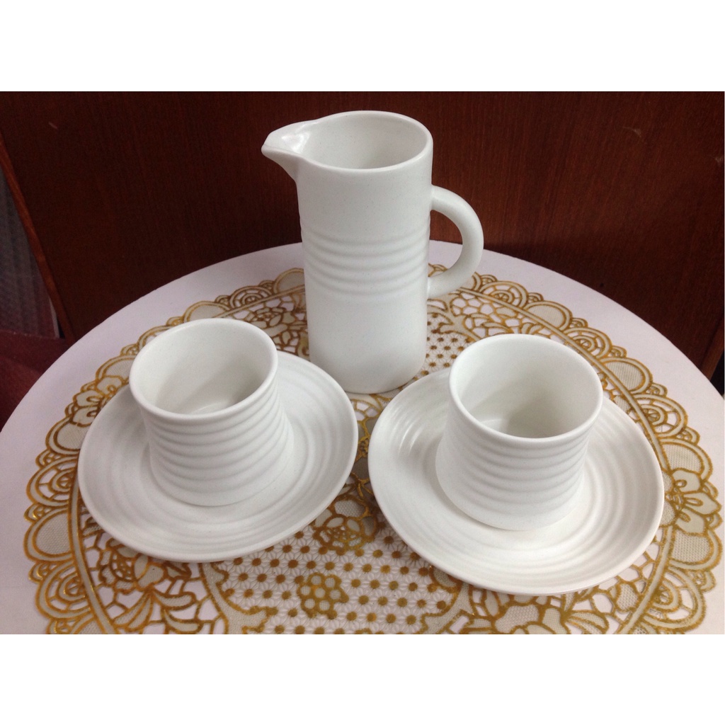 陶板屋和風茶具組一壺二杯二盤